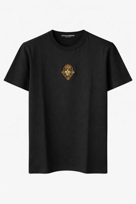 Dolce Gabbana Logo King Cotton T shirt