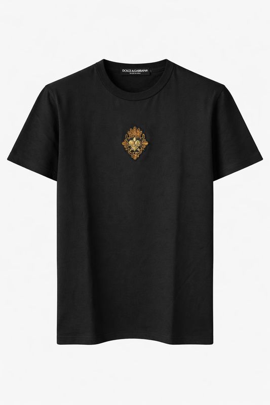 Dolce Gabbana Logo King Cotton T shirt