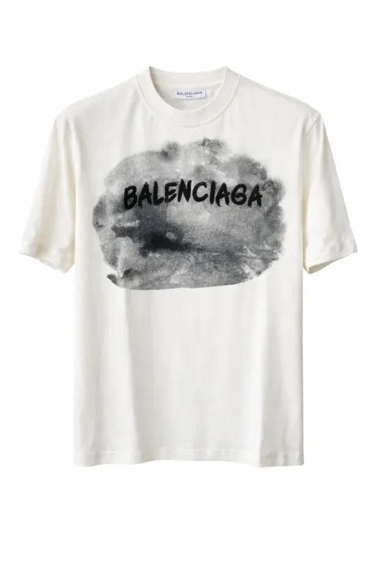 balenciaga t shirt white,balenciaga men's t shirt,designer men's t shirt,high end designer t-shirts,fashion designer t shirts
