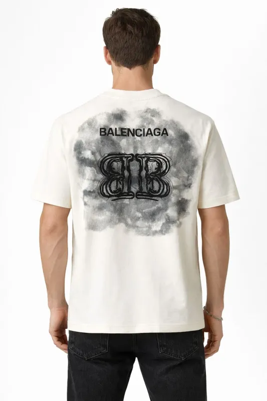 balenciaga tee shirt mens,balenciaga white mens shirt,white designer t shirt,mens luxury t shirts