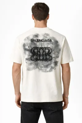 balenciaga tee shirt mens,balenciaga white mens shirt,white designer t shirt,mens luxury t shirts