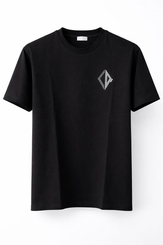 Dior Crew Neck Cotton T shirt