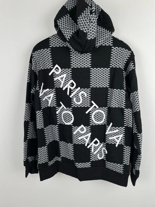 Louis Vuitton Logo Print Hoodie