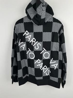 Louis Vuitton Logo Print Hoodie