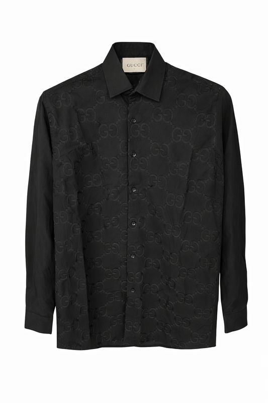 Gucci Logo Embroidered Shirt