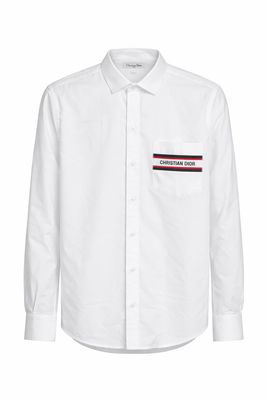 Christian Dior Logo Embroidered Shirt