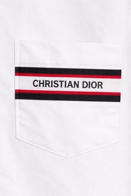 Christian Dior Logo Embroidered Shirt