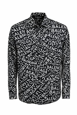 Balenciaga Logo Print Shirt