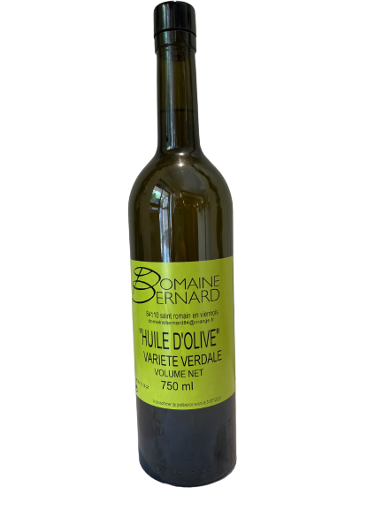 Huile d&#39;olive - Domaine Bernard - Verdale - 0.75L