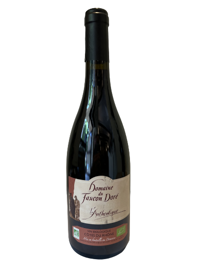 FAUCON DORE - CDR Rouge Authentique - 2018 - 0,75l