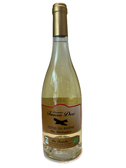 FAUCON DORE - CDR Blanc La Souche - 2021 - 0,75l