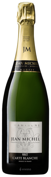 JEAN MICHEL - Champagne Brut Carte Blanche - 0,75l