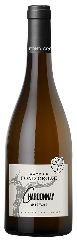 FOND CROZE - IGP Méditerranée Blanc Chardonnay - 2022 - 0,75l