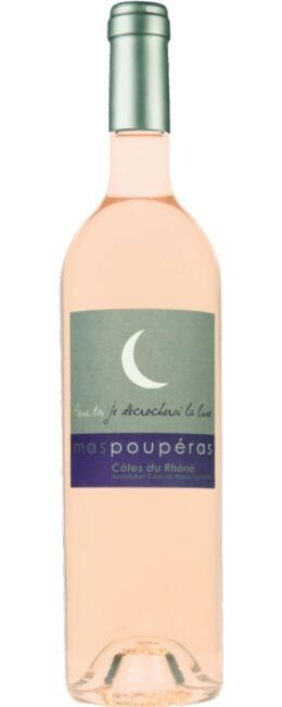 MAS POUPERAS - CDR Rosé - Pour toi je décrocherai la lune - 2022 - 0,75l