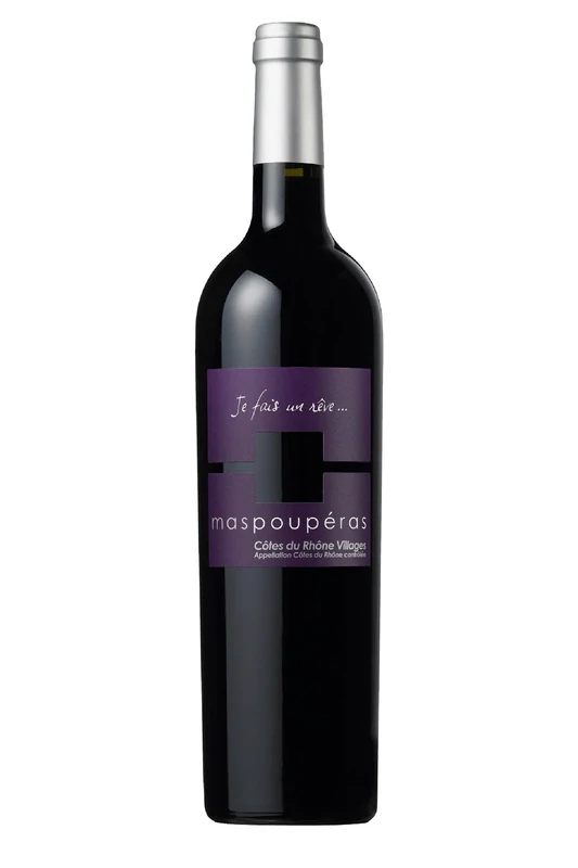 MAS POUPERAS - CDRV Vaison-la-Romaine Rouge Je fais un rêve - 2021 - 0,75l