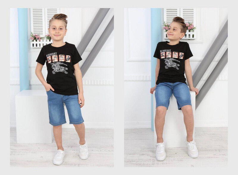 طقم أولاد جينز للعيد