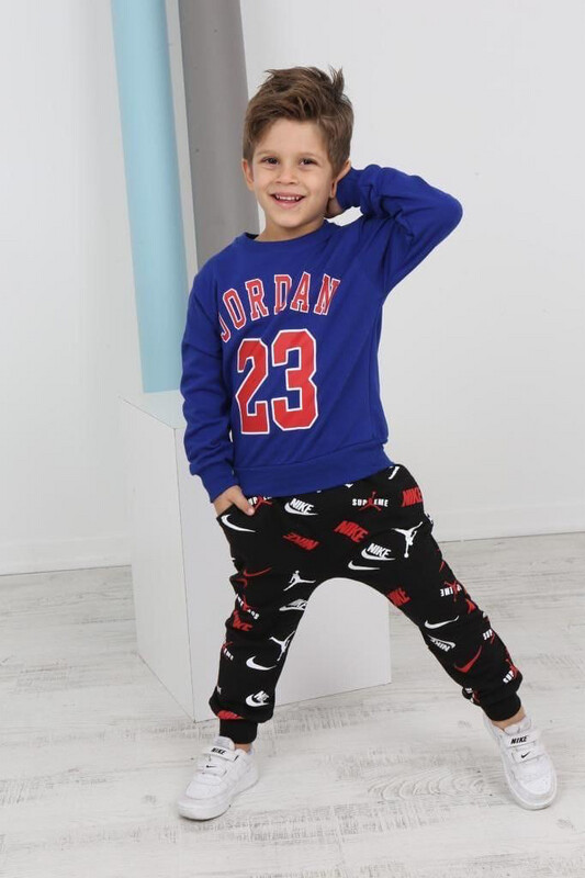 طقم أولاد شتوي روعة من قطعتين