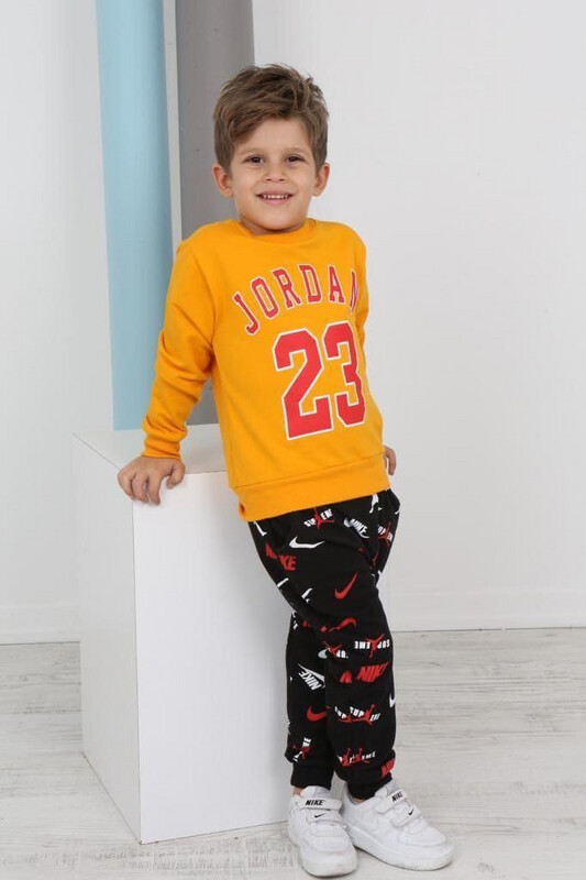 طقم أولاد شتوي روعة من قطعتين