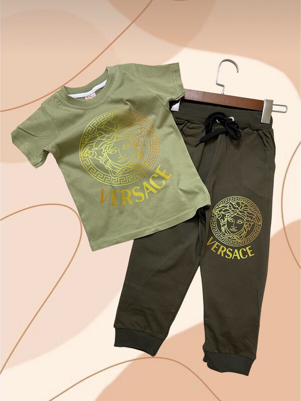 طقم صيفي رووعة من قطعتين قميص وبنطلون