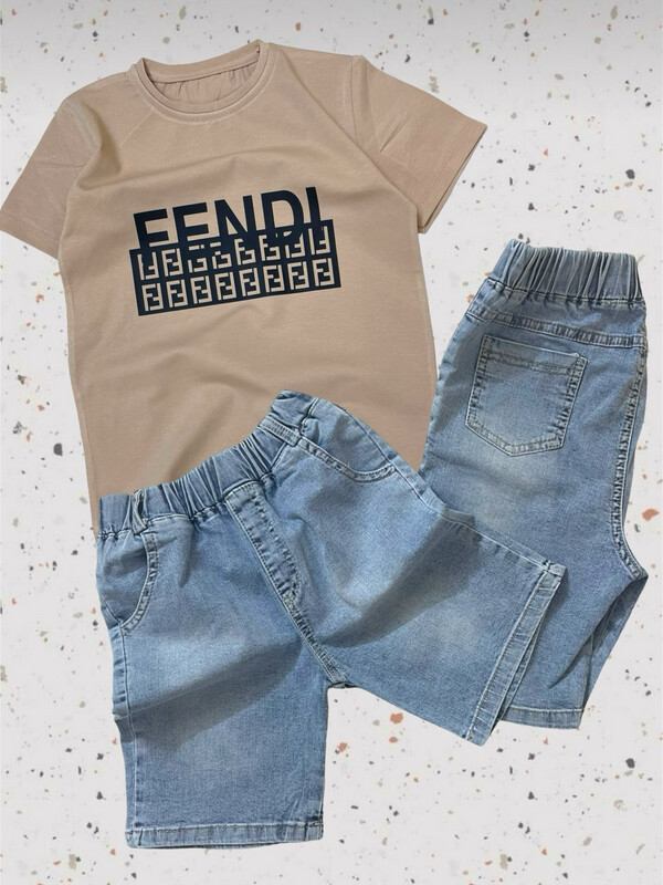 طقم اولاد روعة من شورت وقميص