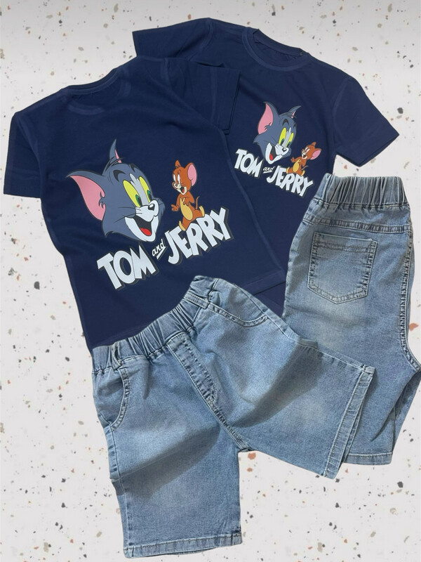 طقم اولاد روعة من شورت وقميص