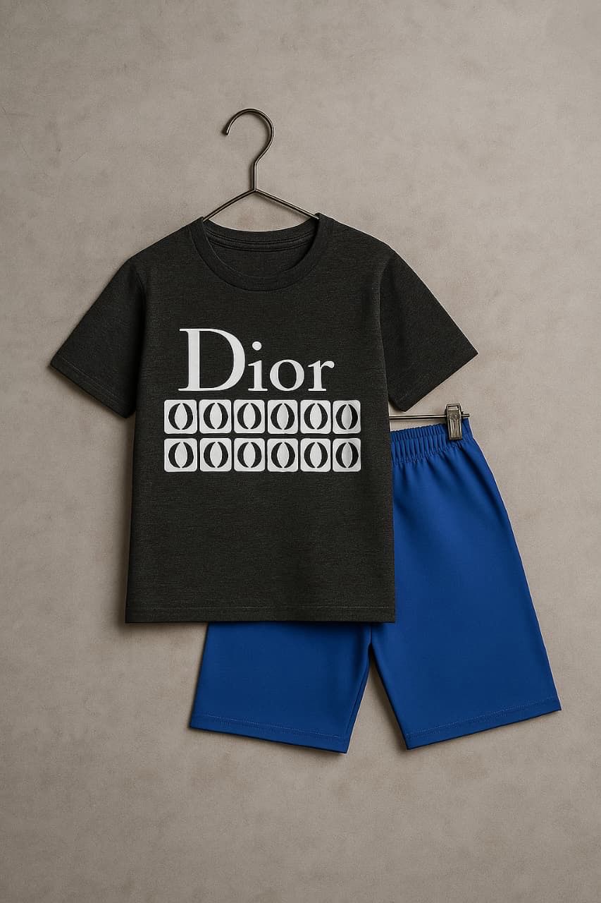 طقم أولاد صيفي من قطعتين رووعة