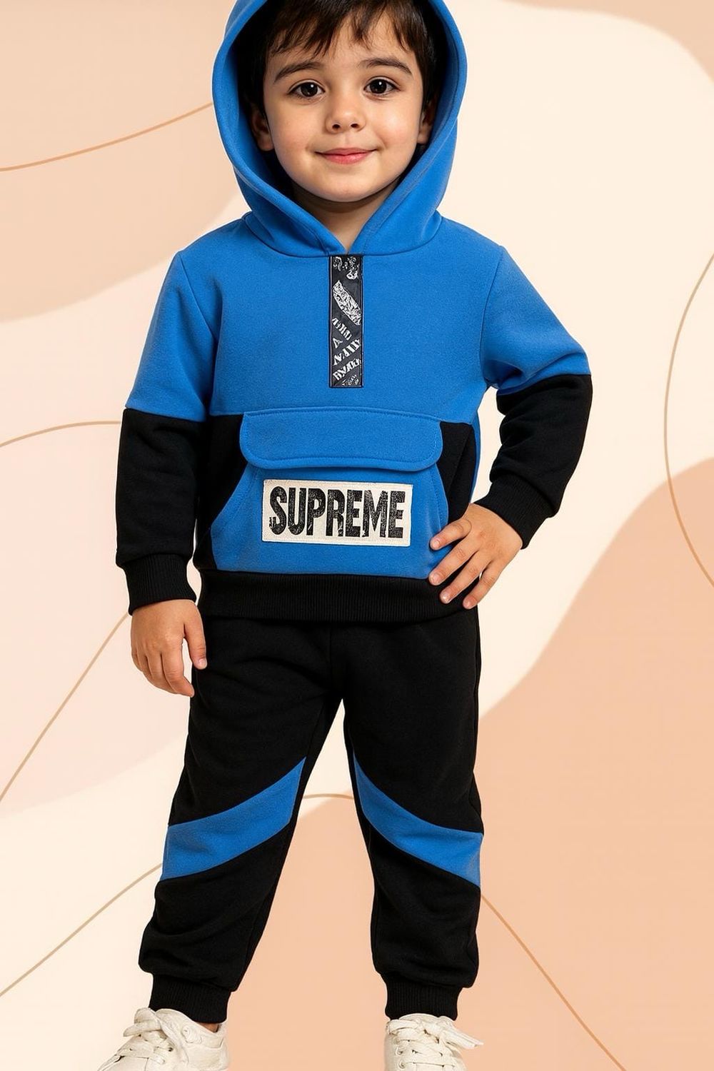 طقم شتوي من قطعتين قميص و بنطلون روعة