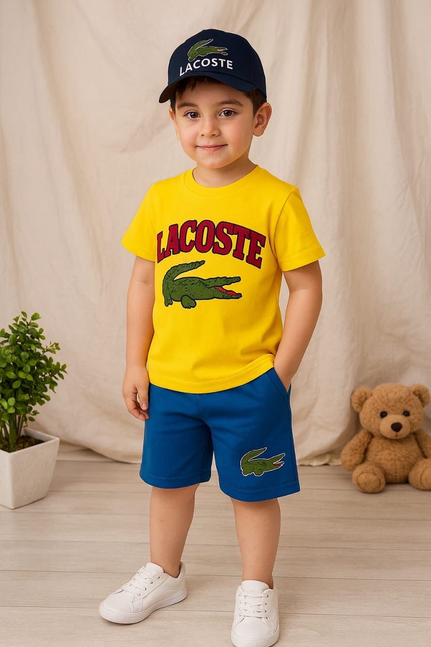 طقم لاكوست من ٣ قطع روعة 