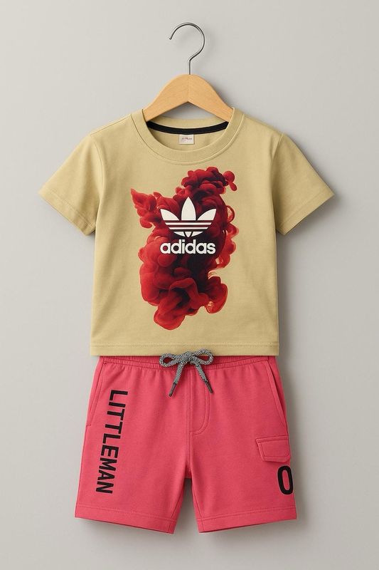 طقم اولاد روعة من شورت وقميص
