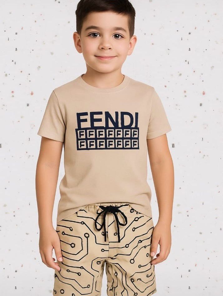 طقم اولاد روعة من شورت وقميص