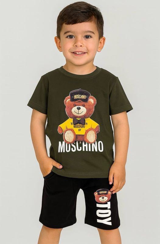 طقم أولاد صيفي من قطعتين رووعة