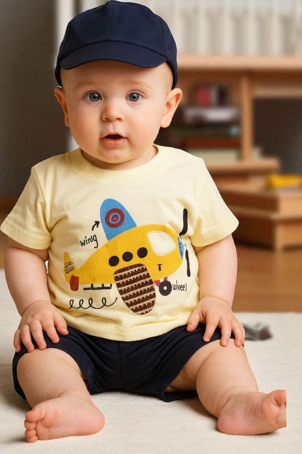 طقم مواليد من 3 قطع روووعة