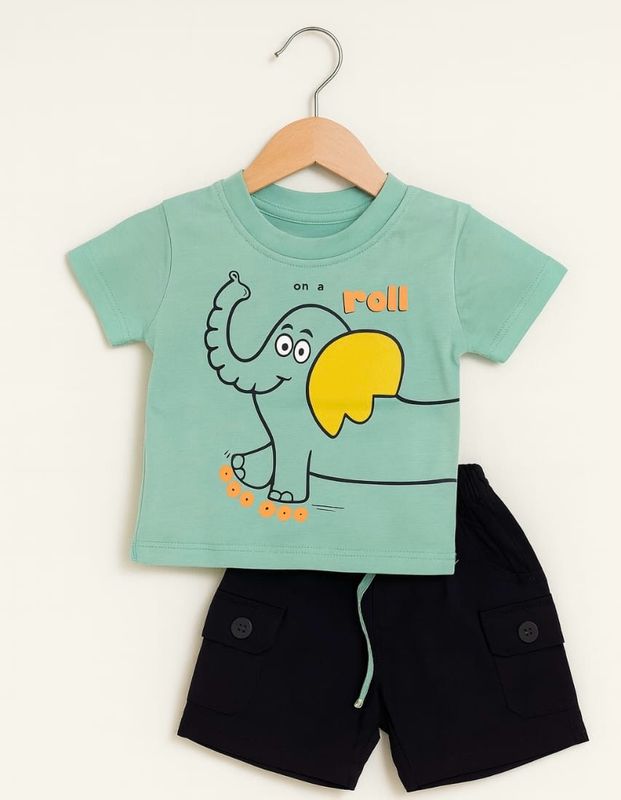 طقم مواليد من قطعتين روووعة