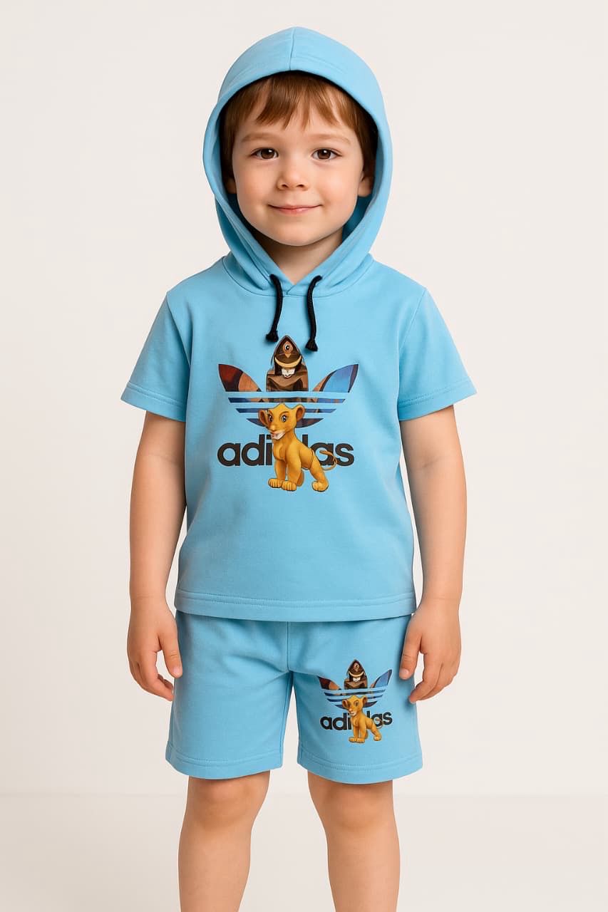 طقم من قطعتين شوت وقميص