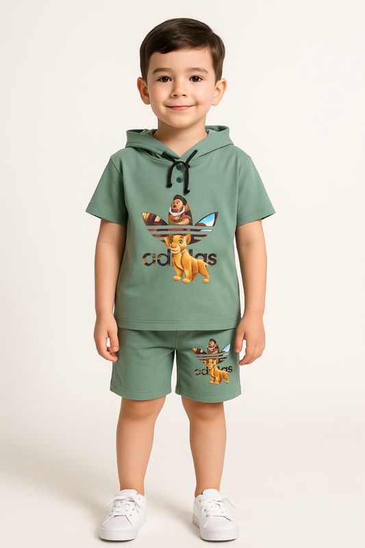 طقم من قطعتين شوت وقميص