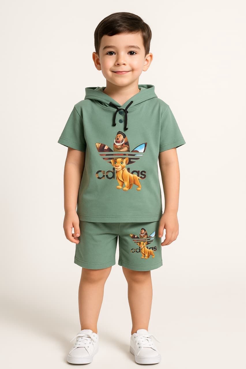 طقم من قطعتين شوت وقميص