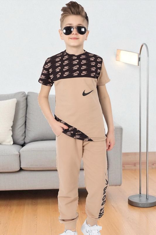 طقم عيد أولاد  طقم روعة قميص وشورت 