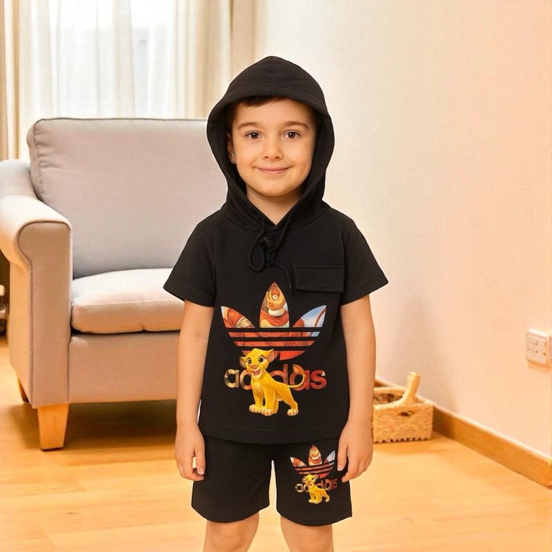 طقم من قطعتين شوت وقميص