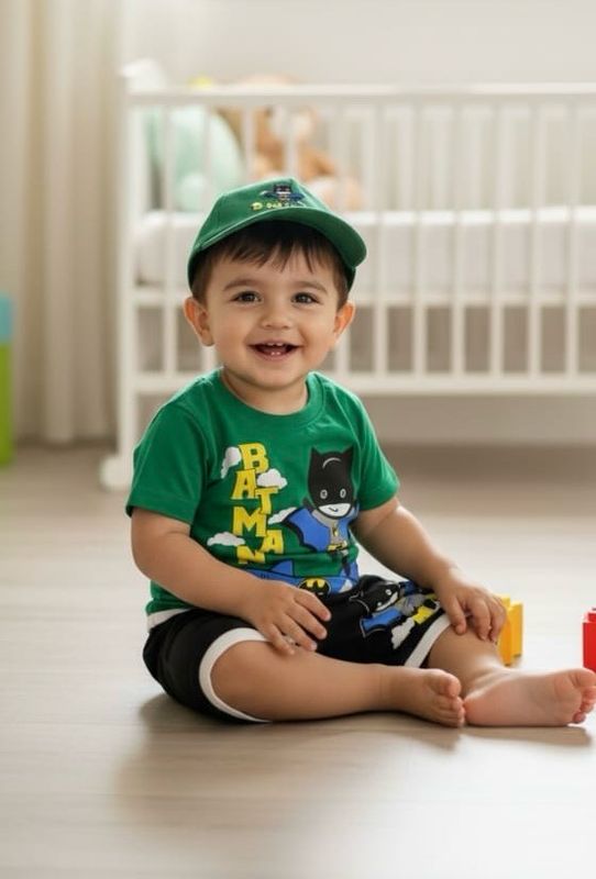 طقم اولاد روعة مع كاب