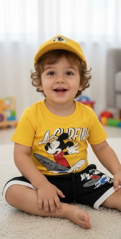 طقم اولاد روعة مع كاب