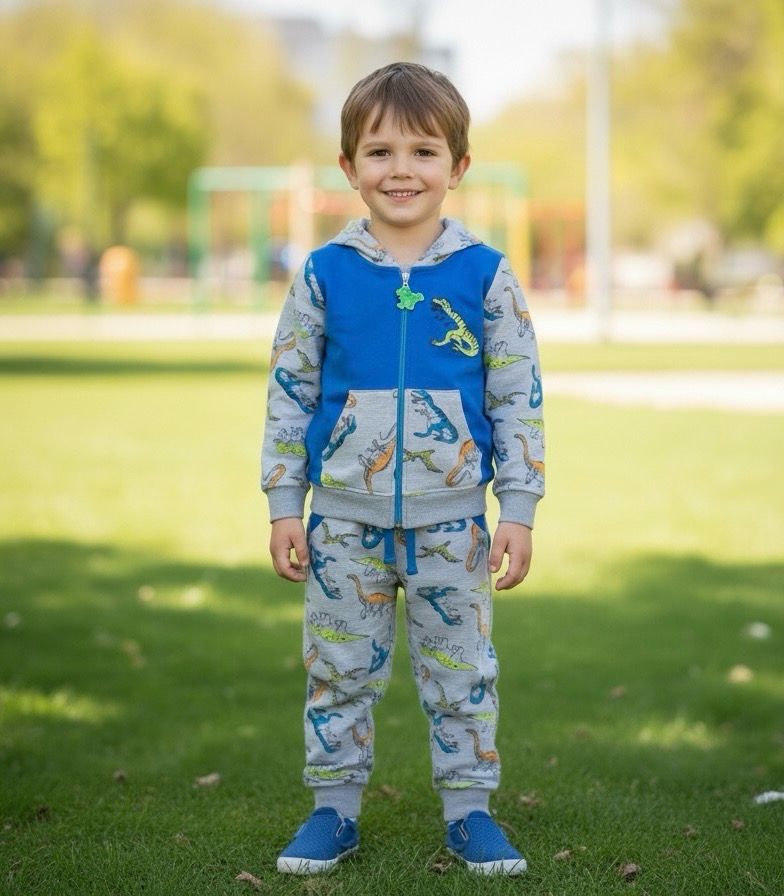 طقم شتوي جاكيت وبنطلون قطن رووعة