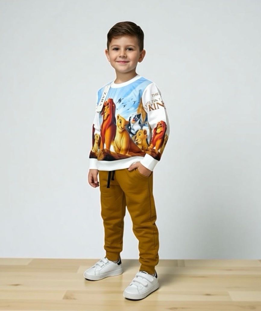 طقم شتوي ماركة  بنطلون وقميص