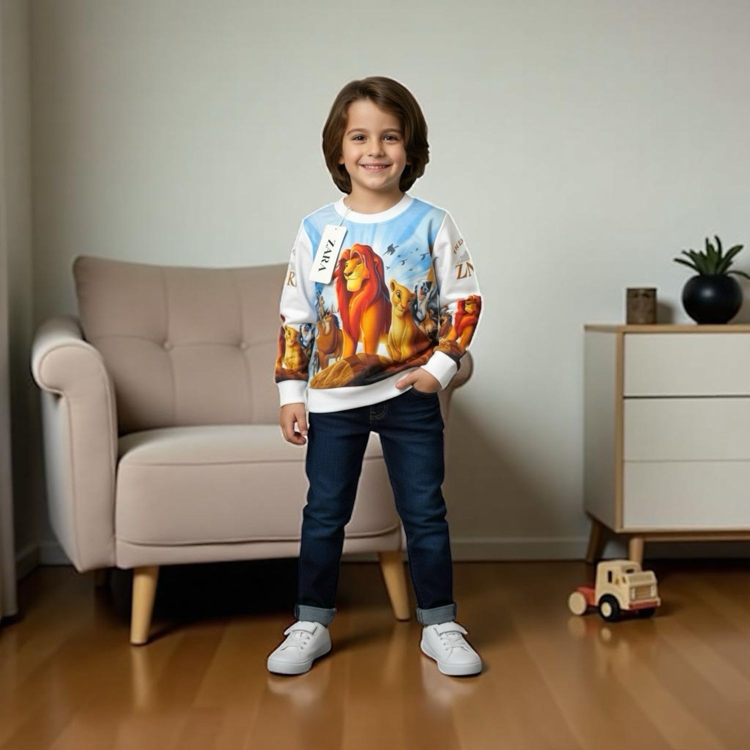 طقم شتوي ماركة  بنطلون وقميص