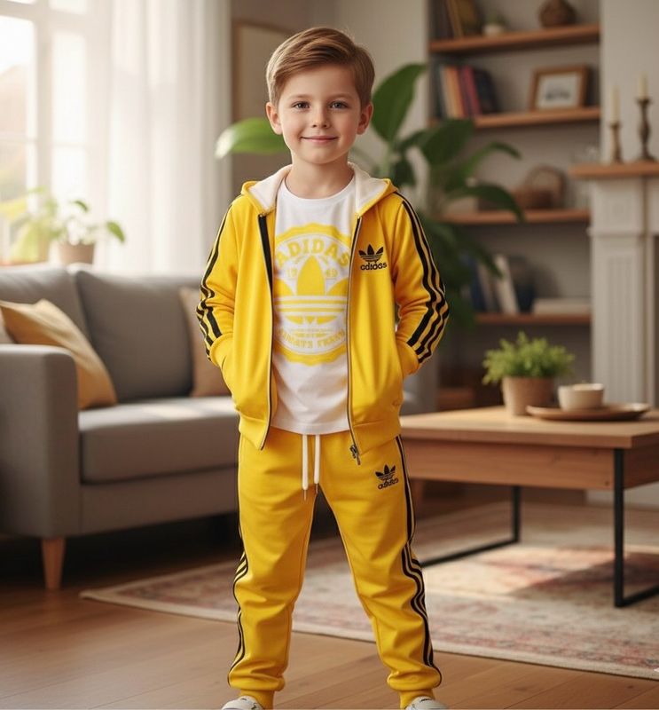 طقم اديداس شتوي روعة من ٣ قطع