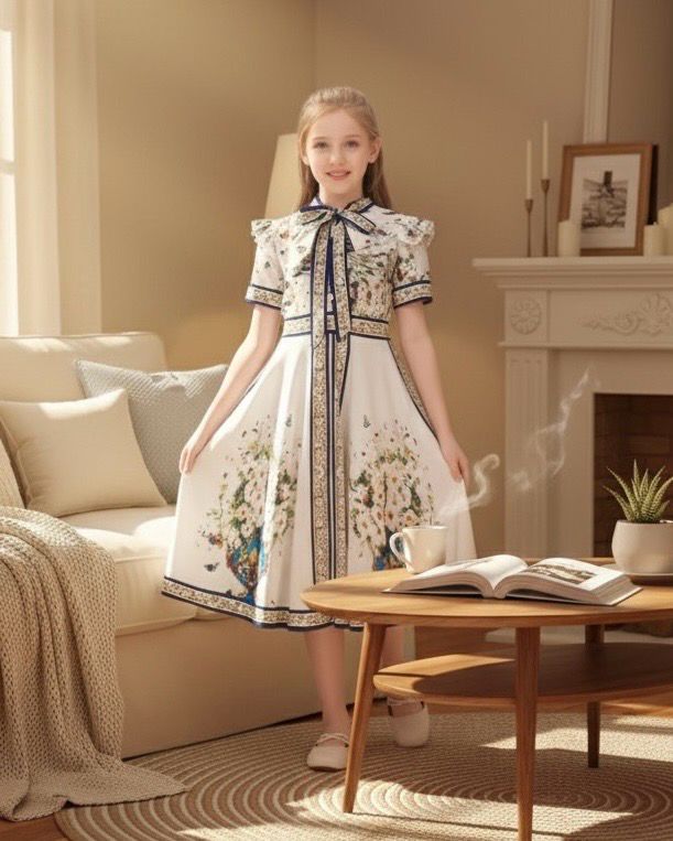 فستان بنات رووعة للعيد