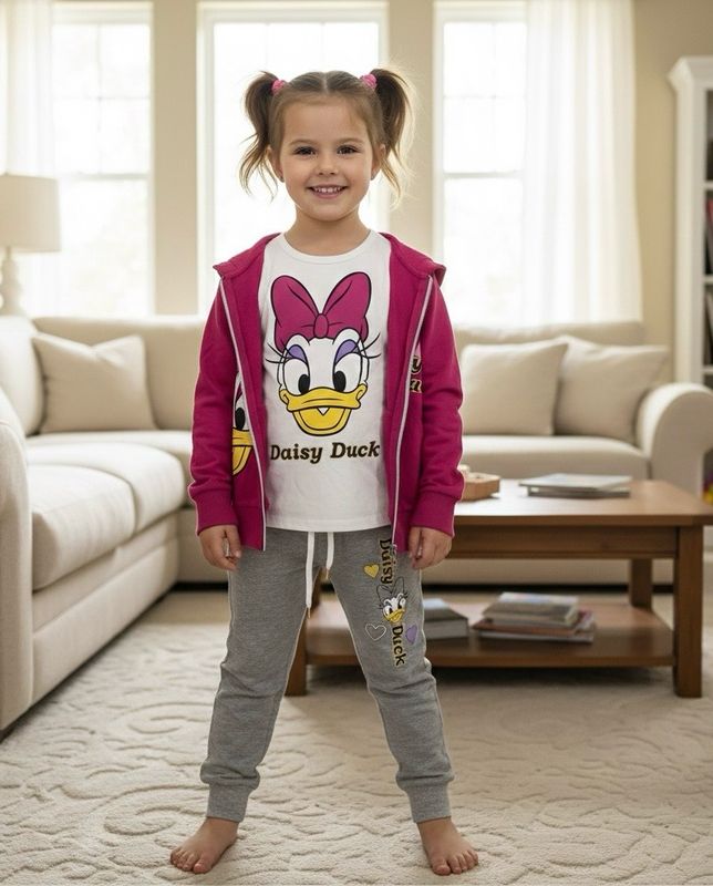 طقم بنات شتوي من ٣ قطع قميص وجاكيت وبنطلون رووعة 🤩