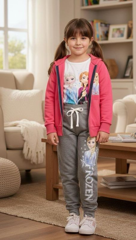 طقم بنات شتوي من ٣ قطع قميص وجاكيت وبنطلون رووعة 🤩