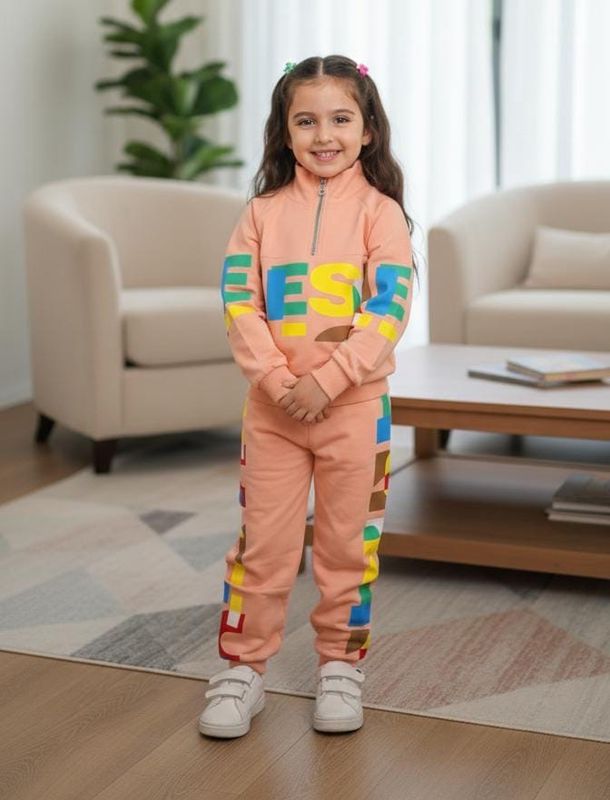 طقم شتوي بنات رووعة من قطعتين قميص وبنطلون