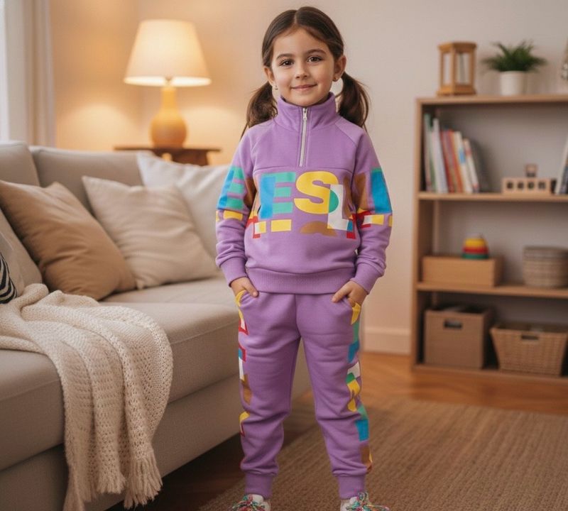 طقم شتوي بنات رووعة من قطعتين قميص وبنطلون