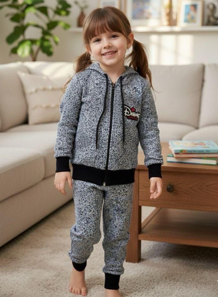 طقم بنات شتوي طباعة ديجتل روعة